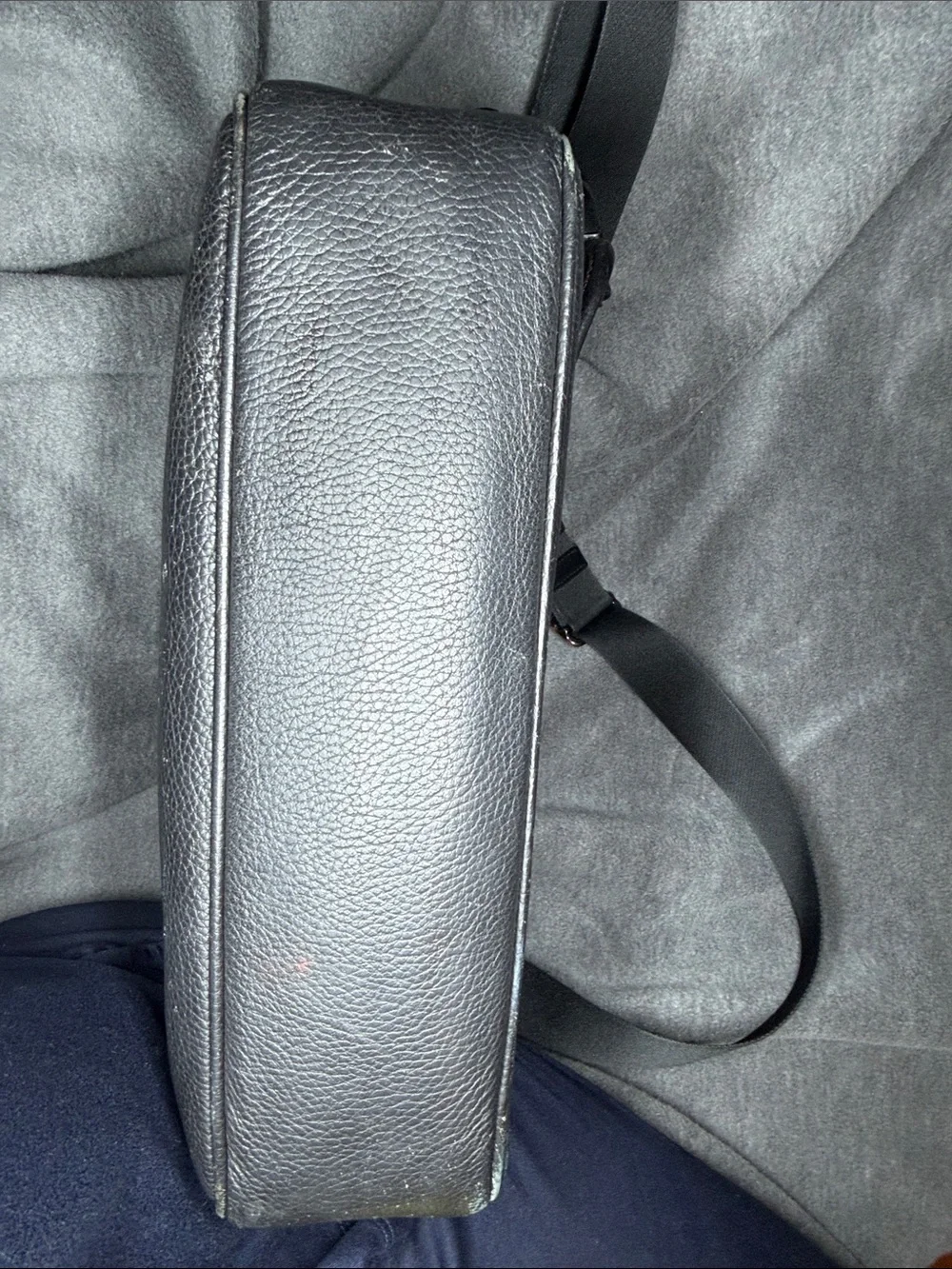 Coach Brown Signature Canvas Messenger with Beige Stripe